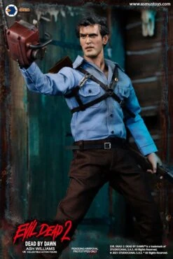 [PRE-ORDER MARZO 2022] ASMUS COLLECTIBLES 1/6 TERRORIFICAMENTE MUERTOS: ASH WILLIAMS – 32 CM -Character Model x act908872 h