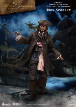 [PRE-ORDER DICIEMBRE 2020] BEAST KINGDOM 1/9 PIRATAS DEL CARIBE : JACK SPARROW – 20 CM -Character Model x bkddah 017 a