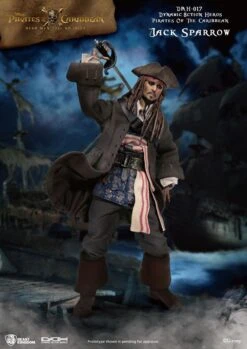 [PRE-ORDER DICIEMBRE 2020] BEAST KINGDOM 1/9 PIRATAS DEL CARIBE : JACK SPARROW – 20 CM -Character Model x bkddah 017 b