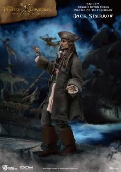 [PRE-ORDER DICIEMBRE 2020] BEAST KINGDOM 1/9 PIRATAS DEL CARIBE : JACK SPARROW – 20 CM -Character Model x bkddah 017 c