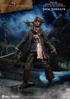 [PRE-ORDER DICIEMBRE 2020] BEAST KINGDOM 1/9 PIRATAS DEL CARIBE : JACK SPARROW – 20 CM -Character Model x bkddah 017 f