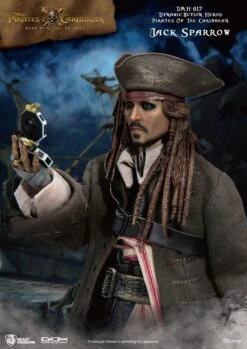 [PRE-ORDER DICIEMBRE 2020] BEAST KINGDOM 1/9 PIRATAS DEL CARIBE : JACK SPARROW – 20 CM -Character Model x bkddah 017 g