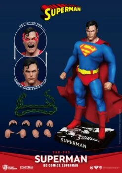 [PRE-ORDER MARZO 2022] BEAST KINGDOM DYNAMIC 8CTION HEROES 1/9 SUPERMAN – 20 CM