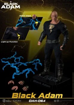 [PRE-ORDER ENERO 2024] BEAST KINGDOM 8CTION HEROES 1/9 BLACK ADAM – 21 CM -Character Model x bkddah 064 o
