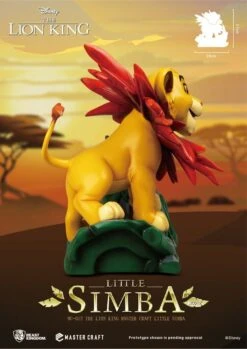 BEAST KINGDOM MASTER CRAFT DISNEY EL REY LEON : SIMBA – 31 CM -Character Model x bkdmc 012 c