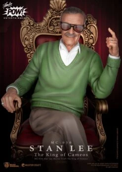 [PRE-ORDER DICIEMBRE 2022 ] BEAST KINGDOM MASTER CRAFT ESTATUA STAN LEE THE KING OF CAMEOS – 33 CM -Character Model x bkdmc 030 e
