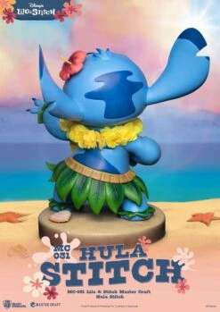 BEAST KINGDOM MC031 DISNEY MASTER CRAFT ESTATUA HULA STITCH – 38 CM -Character Model x bkdmc 031 c