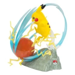 BOTI POKEMON 25 ANNIVERSARY 1/10 LIGHT FX DELUXE PIKACHU – 33 CM -Character Model x boti37426 b