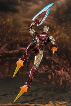 S.H FIGUARTS AVENGERS ENDGAME IRON MAN MK-85 FINAL BATTLE VER. – 16 CM -Character Model x btn58732 9 e