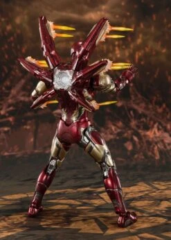 S.H FIGUARTS AVENGERS ENDGAME IRON MAN MK-85 FINAL BATTLE VER. – 16 CM -Character Model x btn58732 9 g