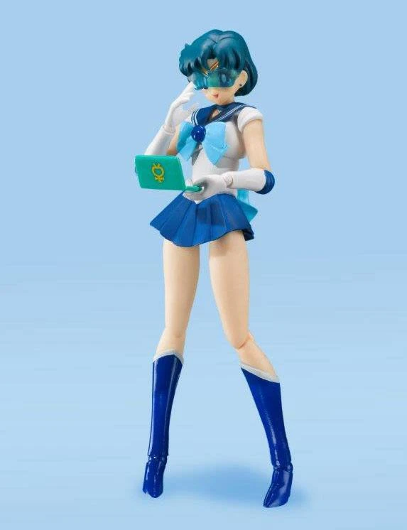 S.H FIGUARTS SAILOR MOON : SAILOR MERCURY ANIMATION COLOR – 14 CM 2 S.H FIGUARTS SAILOR MOON : SAILOR MERCURY ANIMATION COLOR – 14 CM - Image 2