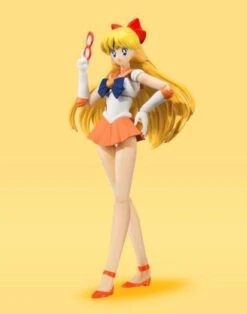 S.H FIGUARTS SAILOR MOON : SAILOR VENUS ANIMATION COLOR – 14 CM -Character Model x btn59602 4 a