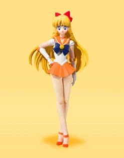 S.H FIGUARTS SAILOR MOON : SAILOR VENUS ANIMATION COLOR – 14 CM -Character Model x btn59602 4 b