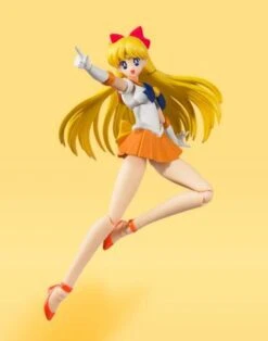 S.H FIGUARTS SAILOR MOON : SAILOR VENUS ANIMATION COLOR – 14 CM -Character Model x btn59602 4 c