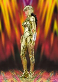 S.H FIGUARTS WONDER WOMAN WW84 GOLDEN ARMOR – 15 CM -Character Model x btn60499 6 b