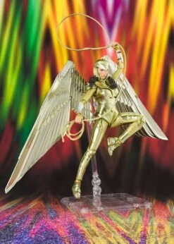 S.H FIGUARTS WONDER WOMAN WW84 GOLDEN ARMOR – 15 CM -Character Model x btn60499 6 d