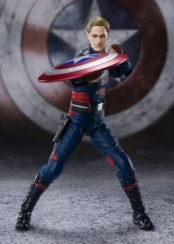 [DISPONIBLE] S.H FIGUARTS THE FALCON & THE WINTER SOLDIER : CAPTAIN AMERICA JOHN F. WALKER – 15 CM -Character Model x btn60875 8 d
