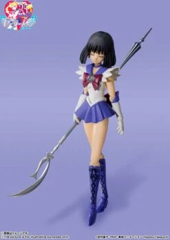 S.H FIGUARTS SAILOR MOON : SAILOR SATURN ANIMATION COLOR VER. – 13 CM -Character Model x btn61508 4 c
