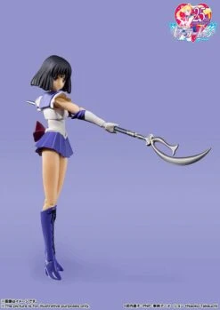 S.H FIGUARTS SAILOR MOON : SAILOR SATURN ANIMATION COLOR VER. – 13 CM -Character Model x btn61508 4 e