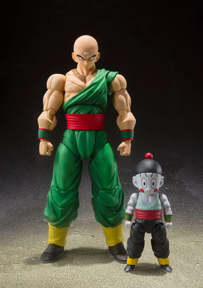 S.H FIGUARTS DRAGON BALL TENSHINHAN & CHAOZ – 16/8 CM 1 S.H FIGUARTS DRAGON BALL TENSHINHAN & CHAOZ – 16/8 CM