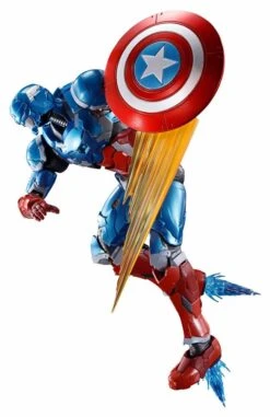 [PRE-ORDER AGOSTO 2022] S.H FIGUARTS TECH-ON AVENGERS CAPTAIN AMERICA – 16 CM -Character Model x btn61894 8 a