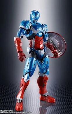 [PRE-ORDER AGOSTO 2022] S.H FIGUARTS TECH-ON AVENGERS CAPTAIN AMERICA – 16 CM -Character Model x btn61894 8 b
