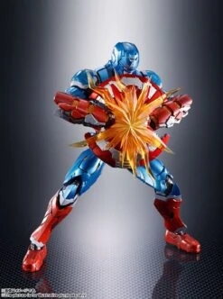 [PRE-ORDER AGOSTO 2022] S.H FIGUARTS TECH-ON AVENGERS CAPTAIN AMERICA – 16 CM -Character Model x btn61894 8 p
