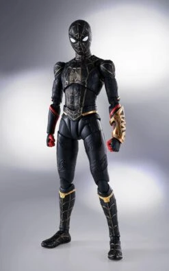 [PRE-ORDER MARZO 2022] S.H FIGUARTS SPIDER-MAN NO WAY HOME: SPIDER-MAN BLACK & GOLD SUIT – 15 CM -Character Model x btn63007 0