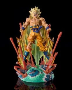 FIGUARTS ZERO DRAGON BALL Z SUPER SAIYAN SON GOKU TALKING ABOUT KRILLIN – 27 CM -Character Model x btn63239 5 a