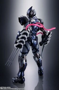 [PRE-ORDER FEBRERO 2023] S.H FIGUARTS TECH-ON AVENGERS VENOM SYMBIOTE WOLVERINE – 16 CM -Character Model x btn64165 6 b