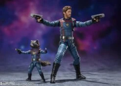 [PRE-ORDER ENERO 2024] S.H FIGUARTS MARVEL GUARDIANS OF THE GALAXY VOL. 3 STAR LORD & ROCKET RACCOON – 15/6 CM