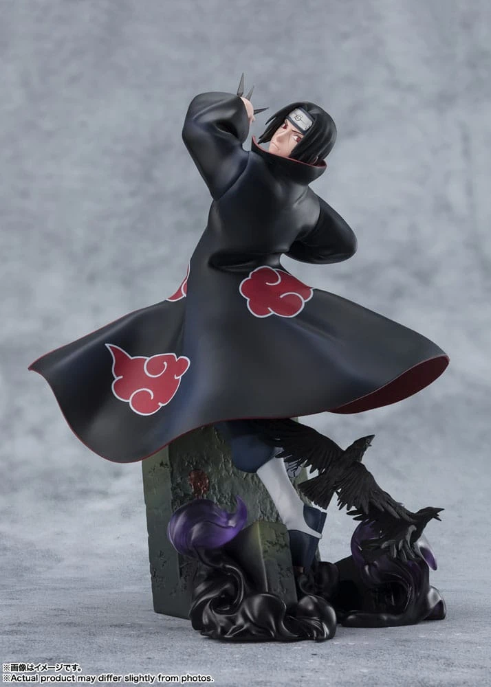 FIGUARTS ZERO NARUTO ITACHI UCHIHA THE LIGHT & DARK OF THE MANGEKYO SHARINGAN VER. EXTRA BATTLE – 24 CM 3 FIGUARTS ZERO NARUTO ITACHI UCHIHA THE LIGHT & DARK OF THE MANGEKYO SHARINGAN VER. EXTRA BATTLE – 24 CM - Image 3