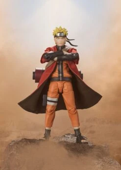 S.H FIGUARTS PREMIUM BANDAI NARUTO SHIPPUDEN NARUTO UZUMAKI SAGE MODE SAVIOR OF KONOHA VER. – 15 CM