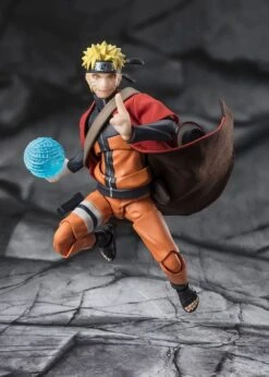 S.H FIGUARTS PREMIUM BANDAI NARUTO SHIPPUDEN NARUTO UZUMAKI SAGE MODE SAVIOR OF KONOHA VER. – 15 CM -Character Model x btn66199 9 b