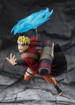 S.H FIGUARTS PREMIUM BANDAI NARUTO SHIPPUDEN NARUTO UZUMAKI SAGE MODE SAVIOR OF KONOHA VER. – 15 CM -Character Model x btn66199 9 e