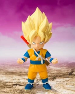[PRE-ORDER NOVIEMBRE 2025] S.H FIGUARTS COLLECTORS SHOP DRAGON BALL DAIMA SUPER SAIYAN SON GOKU (MINI) -DAIMA- 7 CM -Character Model x btn67343
