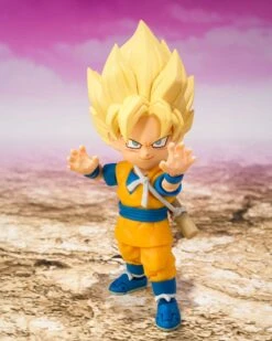 [PRE-ORDER NOVIEMBRE 2025] S.H FIGUARTS COLLECTORS SHOP DRAGON BALL DAIMA SUPER SAIYAN SON GOKU (MINI) -DAIMA- 7 CM -Character Model x btn67343 b