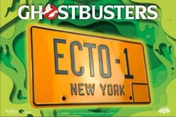 DOCTOR COLLECTOR GHOSTBUSTERS 1/1 PLACA MATRICULA ECTO – 1 – 33 CM