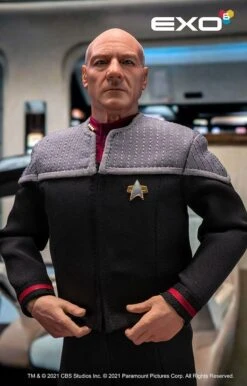 [PRE-ORDER DICIEMBRE 2022] EXO 6 STAR TREK : PRIMER CONTACTO 1/6 CAPTAIN JEAN-LUC PICARD – 30 CM -Character Model x exo908327 e