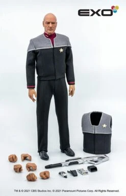 [PRE-ORDER DICIEMBRE 2022] EXO 6 STAR TREK : PRIMER CONTACTO 1/6 CAPTAIN JEAN-LUC PICARD – 30 CM -Character Model x exo908327 j