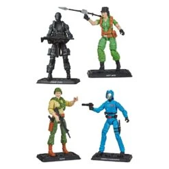 HASBRO G.I JOE RETRO COLLECTION WAVE 3 PACK 4 FIGURAS – 10 CM