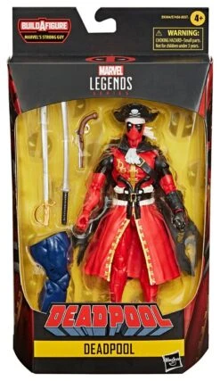 [PRE-ORDER AGOSTO 2020] HASBRO MARVEL LEGENDS DEADPOOL PIRATE SUIT – 15 CM -Character Model x hase9304 a