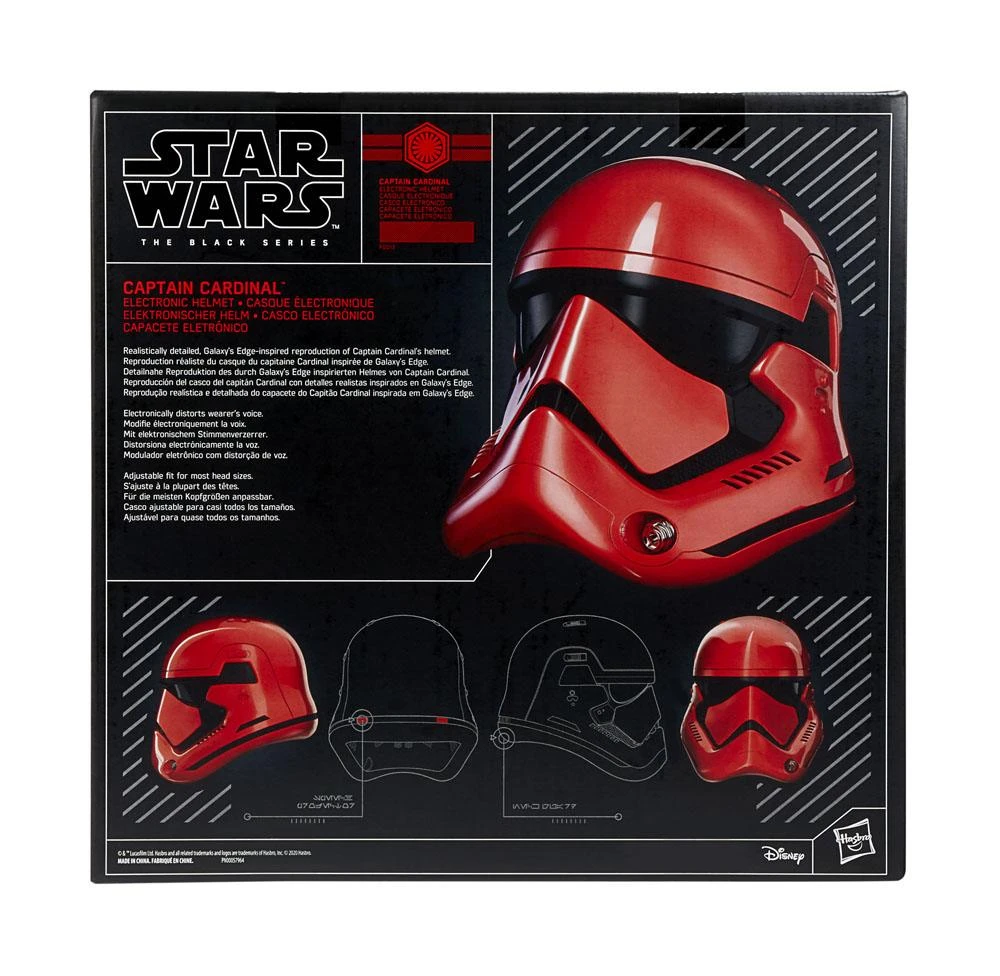 HASBRO STAR WARS GALAXY’S EDGE BLACK SERIES CASCO ELECTRONICO CAPTAIN CARDINAL 8 HASBRO STAR WARS GALAXY’S EDGE BLACK SERIES CASCO ELECTRONICO CAPTAIN CARDINAL - Image 8