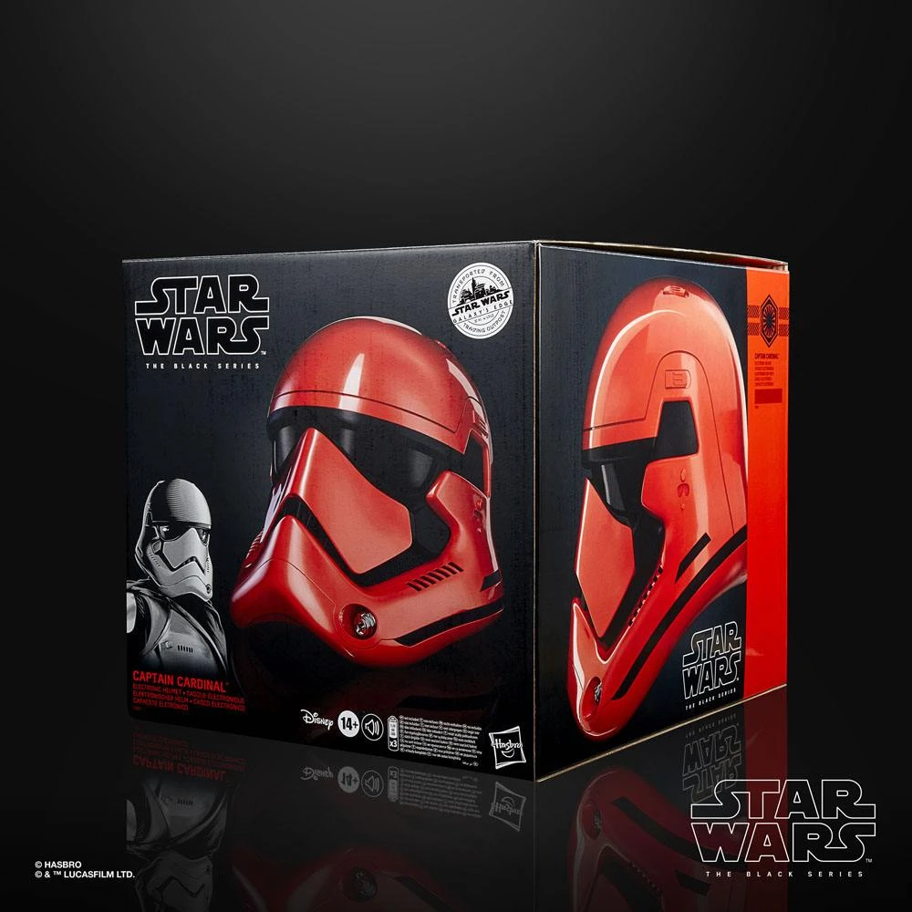 HASBRO STAR WARS GALAXY’S EDGE BLACK SERIES CASCO ELECTRONICO CAPTAIN CARDINAL 1 HASBRO STAR WARS GALAXY’S EDGE BLACK SERIES CASCO ELECTRONICO CAPTAIN CARDINAL