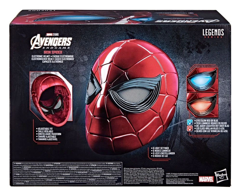 HASBRO AVENGERS:ENDGAME MARVEL LEGENDS SERIES CASCO ELECTRONICO IRON SPIDER 4 HASBRO AVENGERS:ENDGAME MARVEL LEGENDS SERIES CASCO ELECTRONICO IRON SPIDER - Image 4