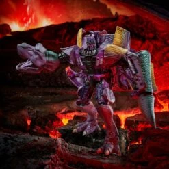 HASBRO TRANSFORMERS WAR FOR CYBERTRON : KINGDOM LEATHER CLASS 2021 MEGATRON (BEAST) – 18 CM