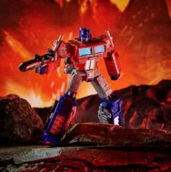 HASBRO TRANSFORMERS WAR FOR CYBERTRON : KINGDOM LEATHER CLASS 2021 OPTIMUS PRIME – 18 CM