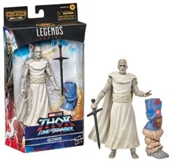 HASBRO MARVEL LEGENDS THOR LOVE & THUNDER WAVE SET 7 FIGURAS BUILD A MARVEL´S KORG – 15 CM -Character Model x hasf1406 l