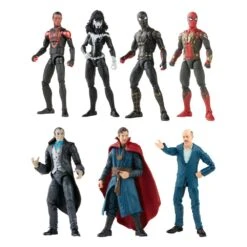 HASBRO MARVEL LEGENDS SPIDER-MAN : NO WAY HOME WAVE 1 SET 7 FIGURAS – 15 CM