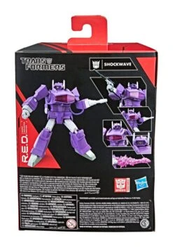 [PRE-ORDER JULIO 2022] HASBRO THE TRANSFORMERS GENERATIONS R.E.D SHOCKWAVE – 15 CM -Character Model x hasf3411 j